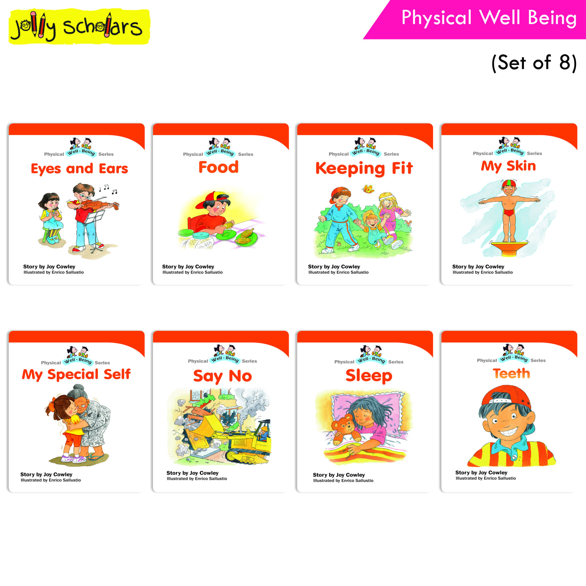 Physical Well Being Series (Set of 8)